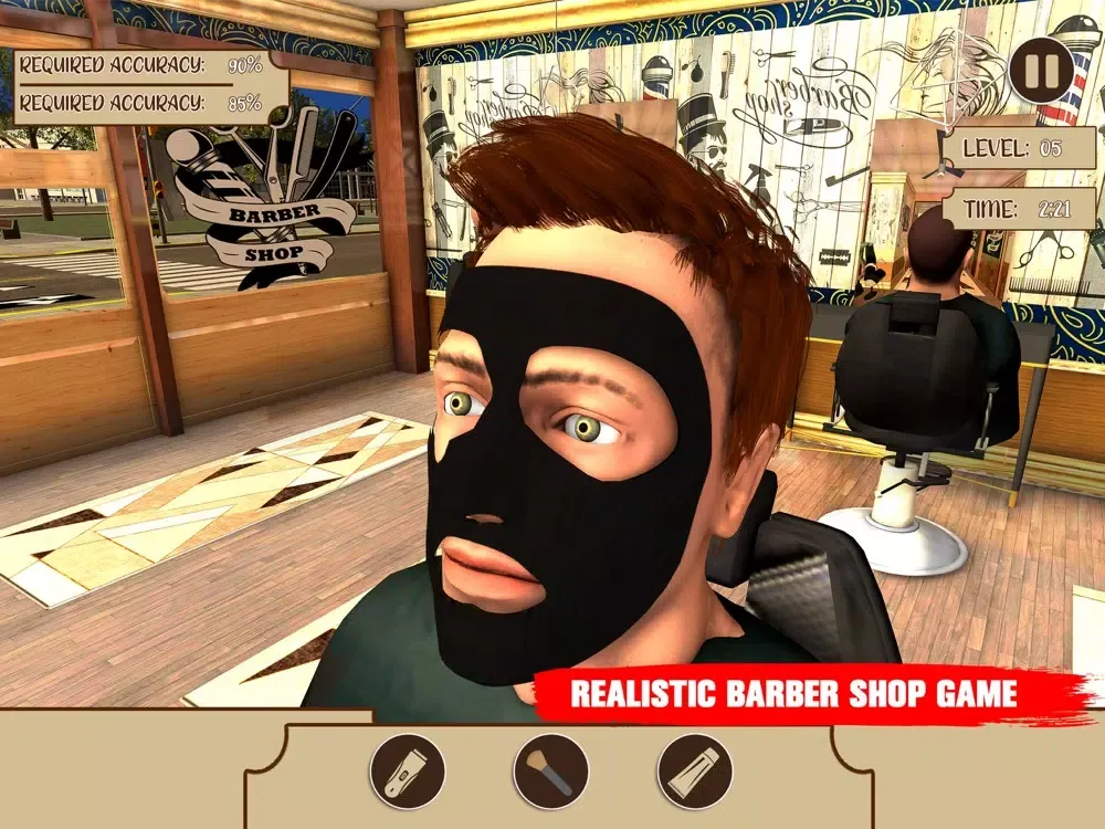 Скриншоты Hair Saloon & Barber Shop Game iPad 