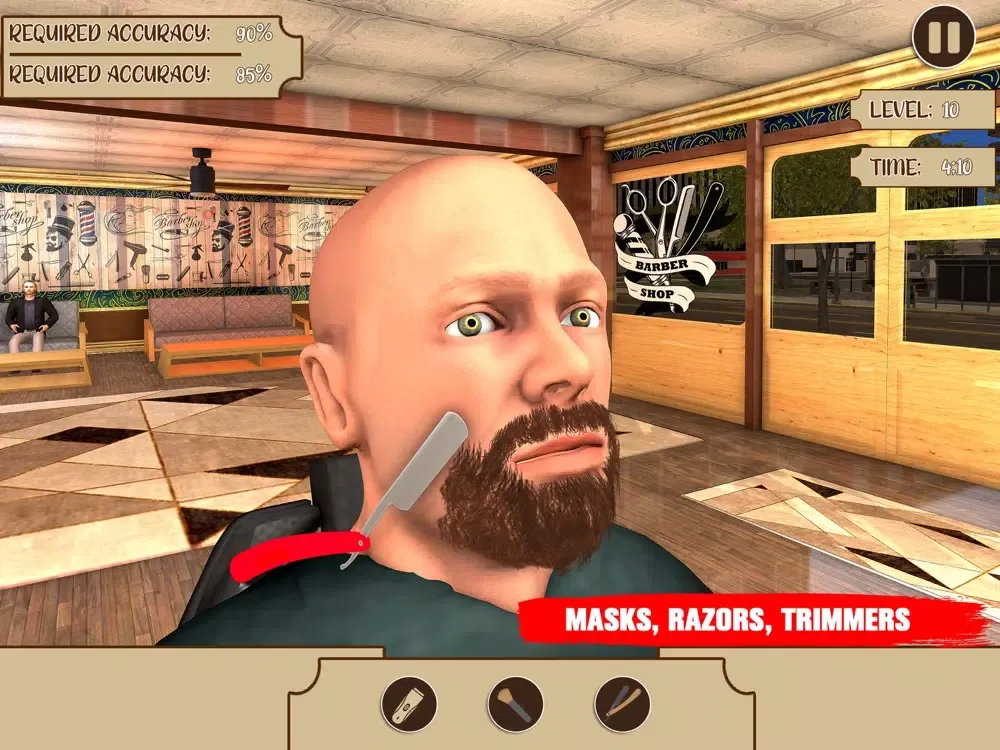 Скриншоты Hair Saloon & Barber Shop Game iPad 