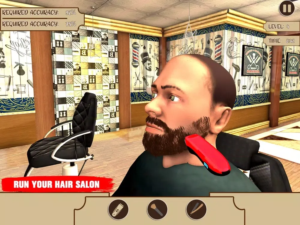 Скриншоты Hair Saloon & Barber Shop Game iPad 