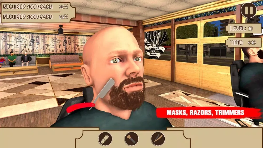 Скриншоты Hair Saloon & Barber Shop Game