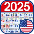 US Calendar 2025