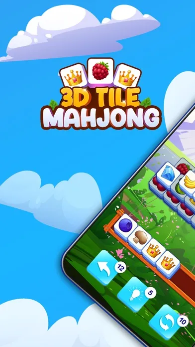 Triple Tile 3D: Matching Game 스크린샷