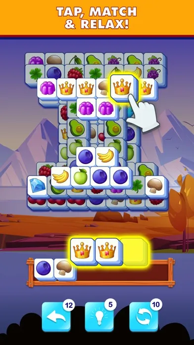 Triple Tile 3D: Matching Game 스크린샷