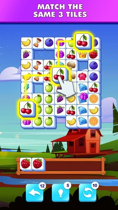 Triple Tile 3D: Matching Game 스크린샷