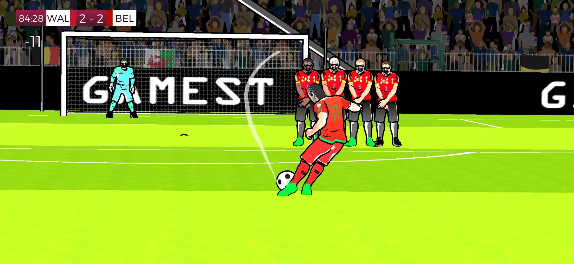 Tangkapan skrin World Football Soccer Cup 2022