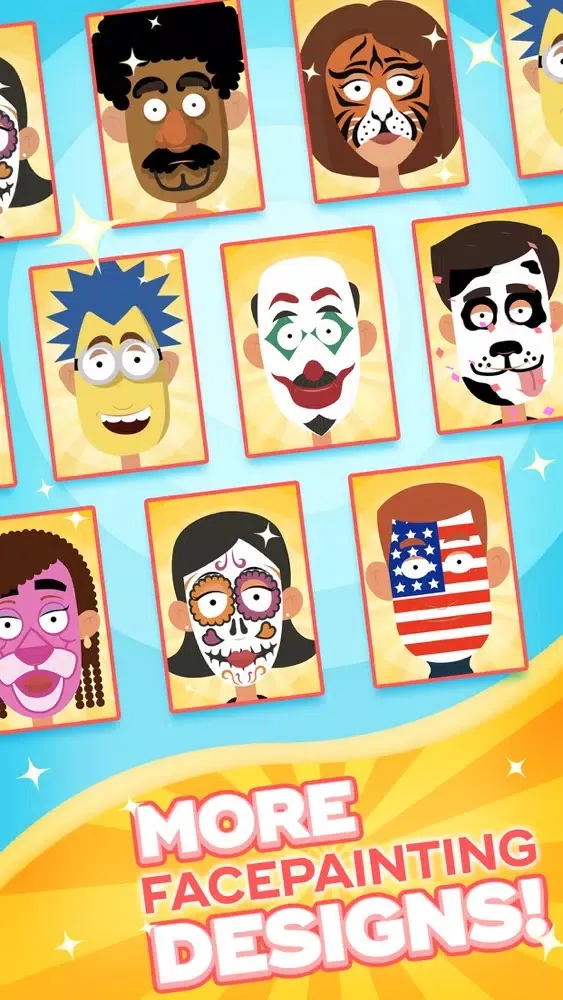 Captures d'écran de Face Paint - Mask Off