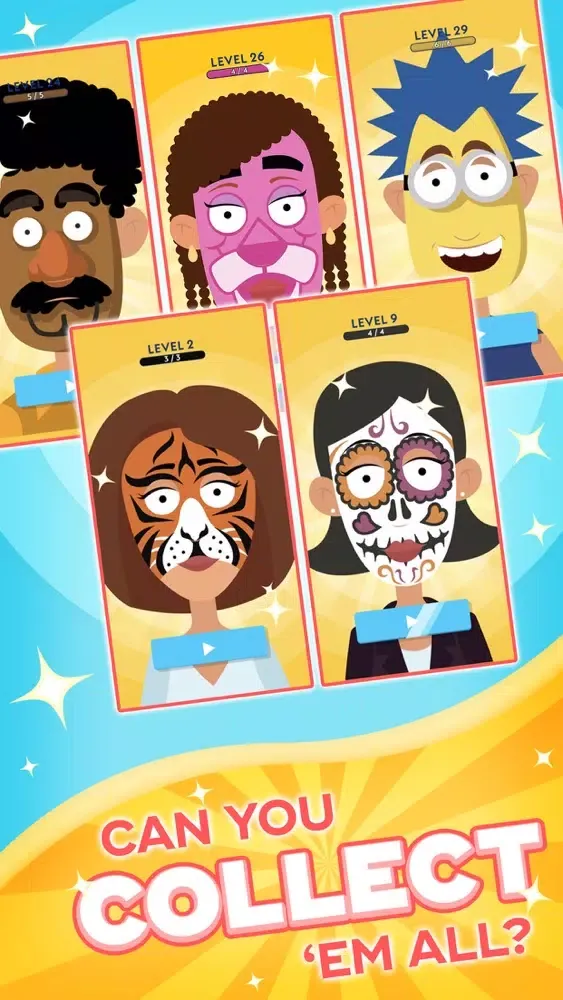 Captures d'écran de Face Paint - Mask Off