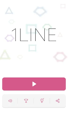 Ảnh chụp màn hình của 1LINE - one-stroke puzzle game