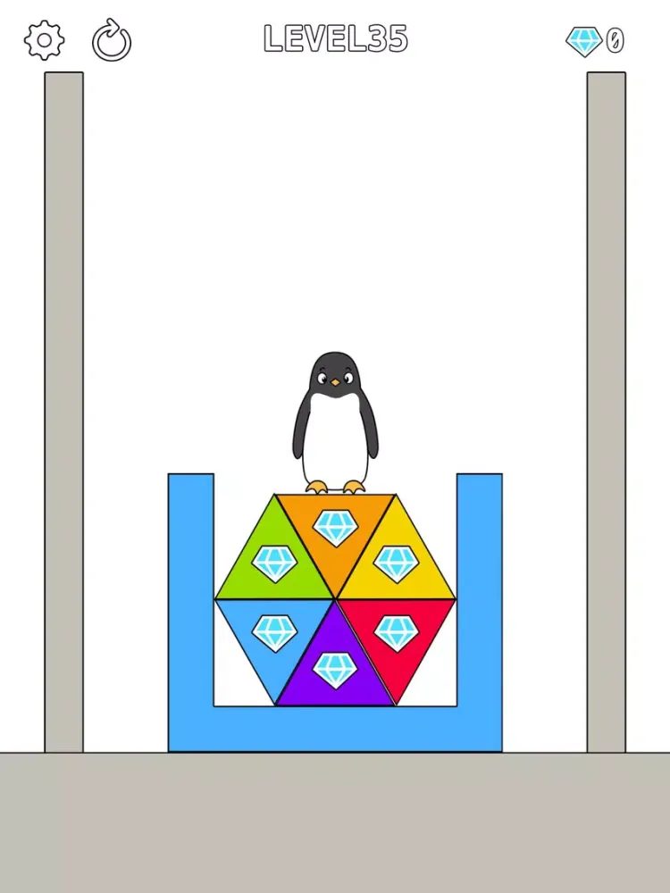 Capturas de pantalla de Perfect Landing balance puzzle iPad 
