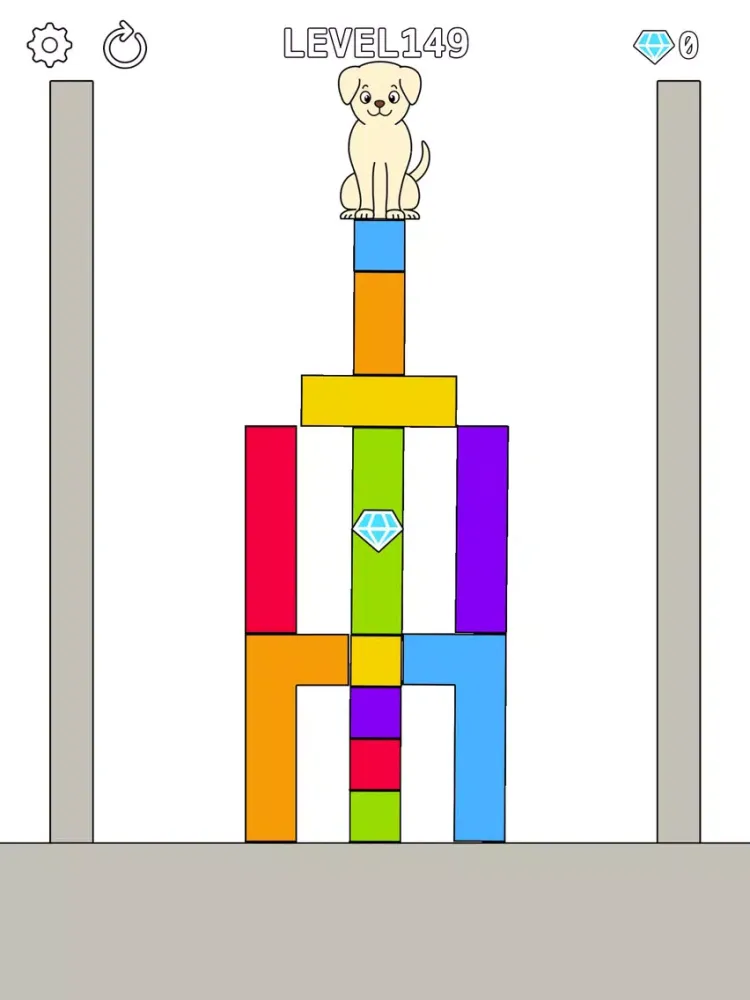 Capturas de pantalla de Perfect Landing balance puzzle iPad 