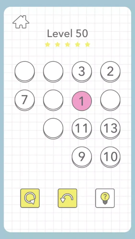 Capturas de pantalla de 1234 Number logic puzzle game