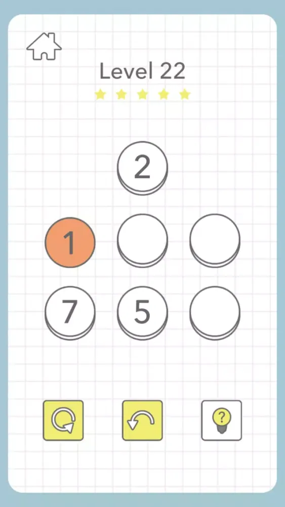 Capturas de pantalla de 1234 Number logic puzzle game