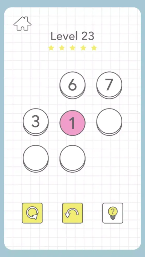 Capturas de pantalla de 1234 Number logic puzzle game