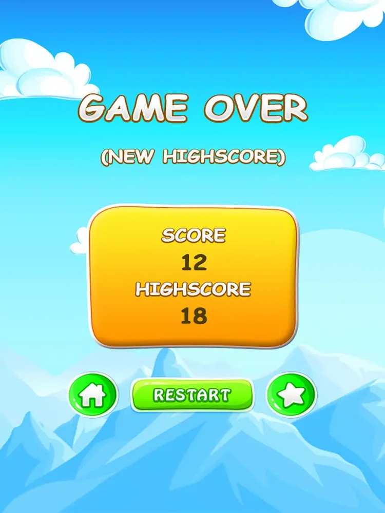 Capturas de tela do Floppy Crazy Birds iPad 