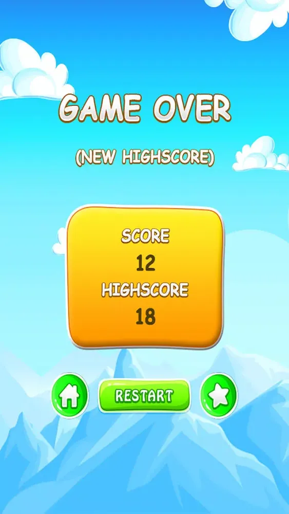 Capturas de tela do Floppy Crazy Birds