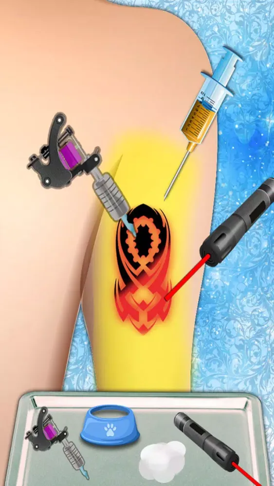 Ice Princess Tattoo Designer Makeover Salon Game Screenshots