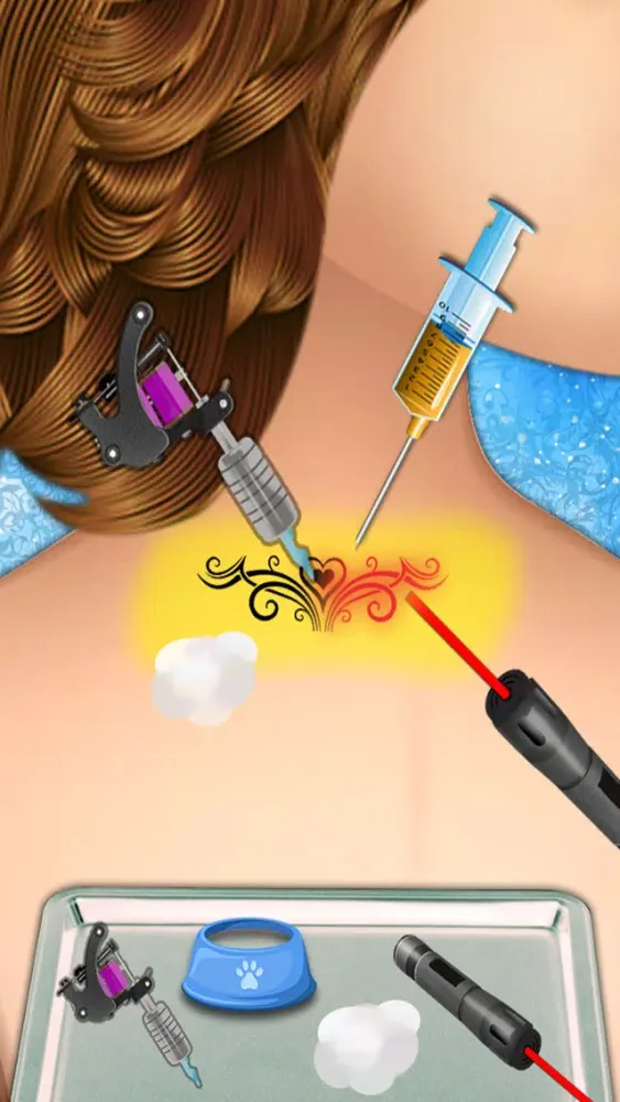 Ice Princess Tattoo Designer Makeover Salon Game Screenshots