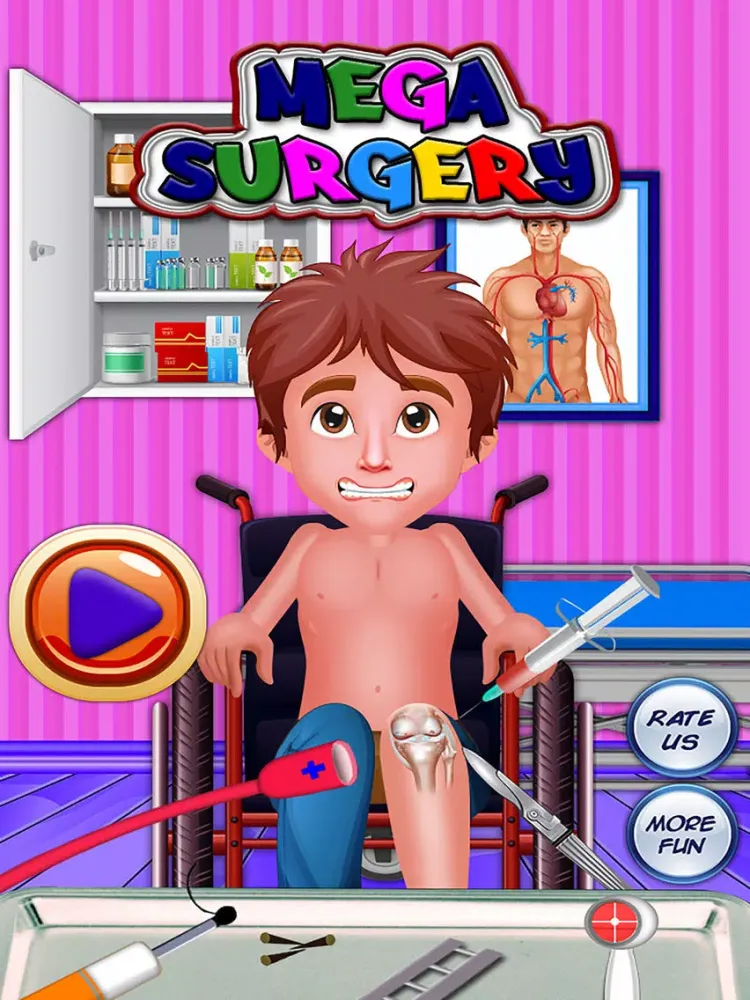 Mega Surgery Doctor Simulation iPad 应用截图