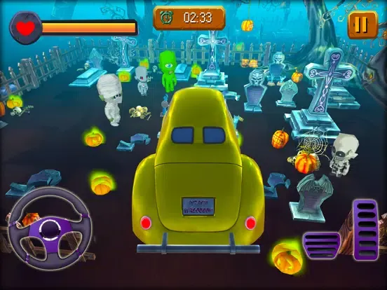 Creepy Car Rider Haunted Game iPad  Ekran Görüntüleri