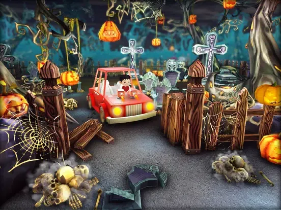 Creepy Car Rider Haunted Game iPad  Ekran Görüntüleri