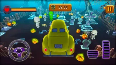 Creepy Car Rider Haunted Game Ekran Görüntüleri