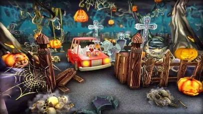 Creepy Car Rider Haunted Game Ekran Görüntüleri