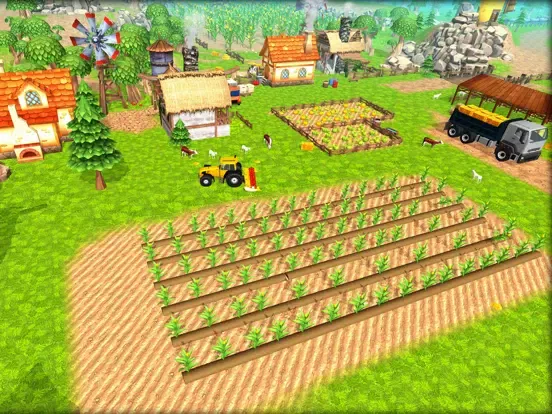 Little Happy Farm Town iPad 應用截圖
