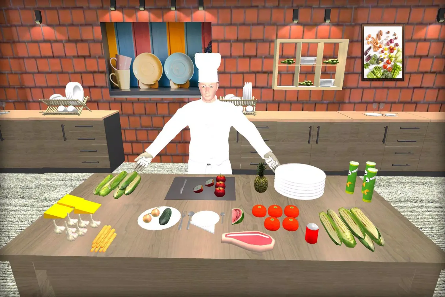 Kitchen Chef Food Cooking Game Screenshots