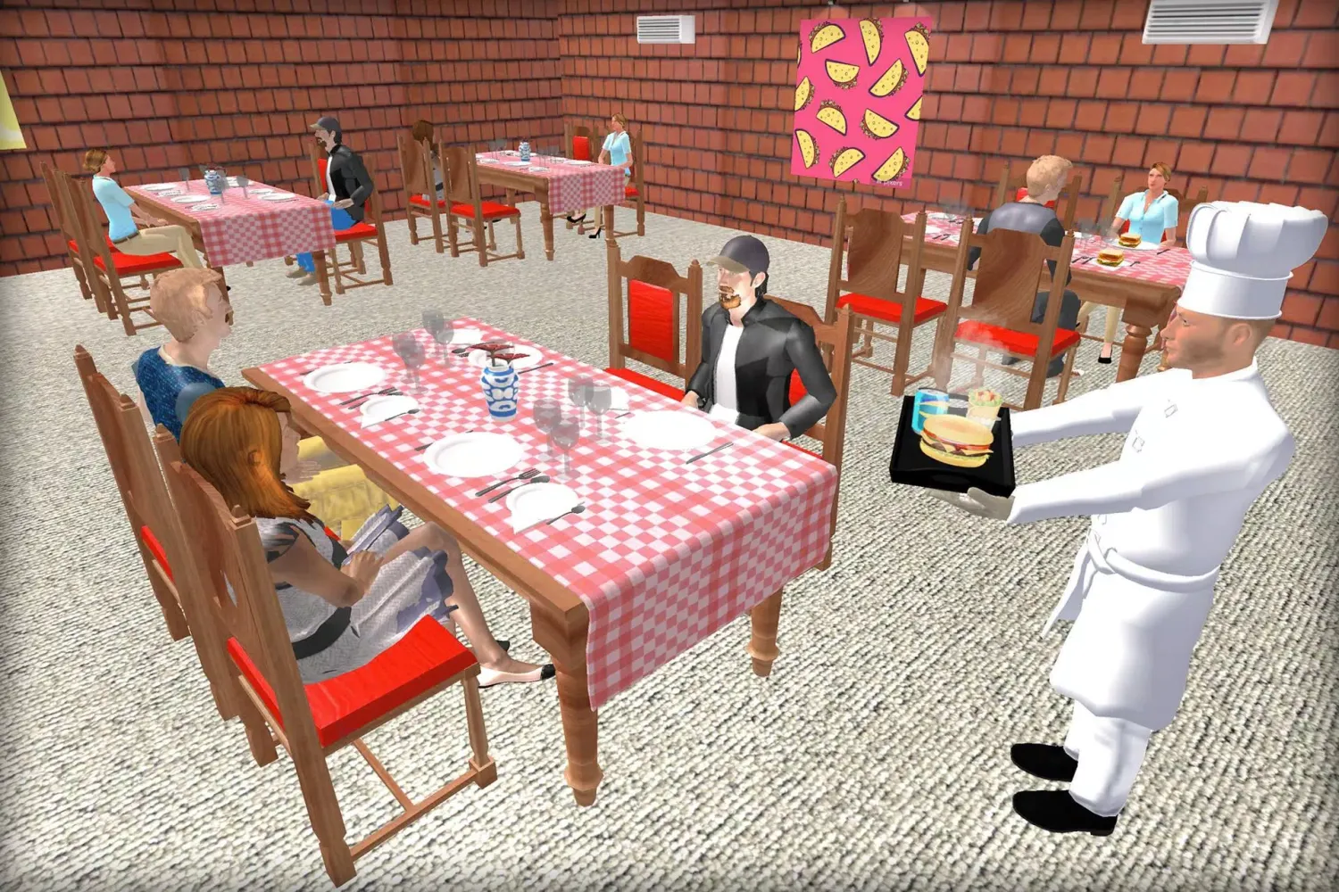 Kitchen Chef Food Cooking Game Screenshots