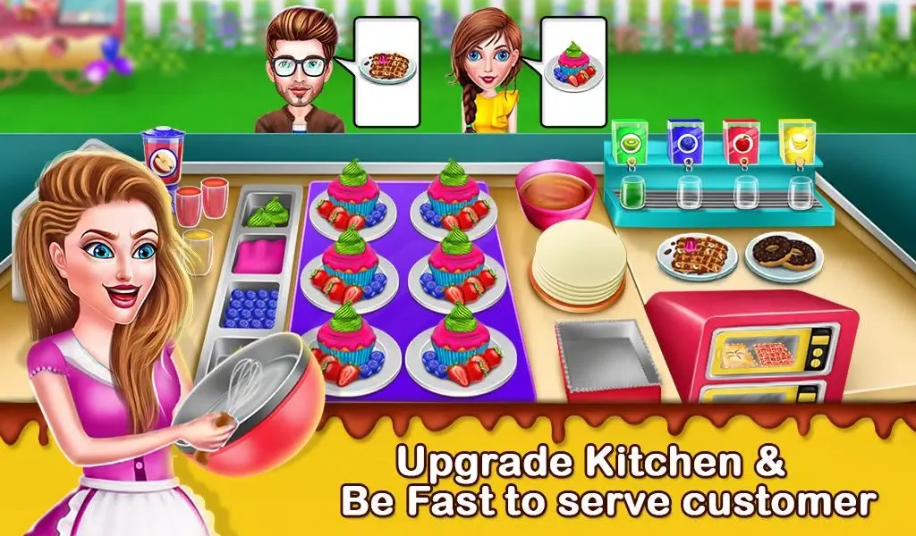 Cake Shop Pastries & Waffles Screenshots