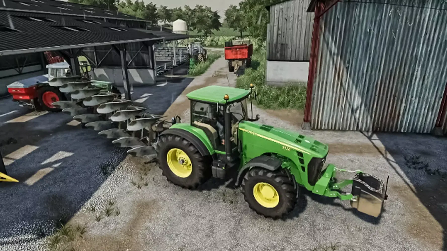 US Farming Tractor 3D Games Ekran Görüntüleri