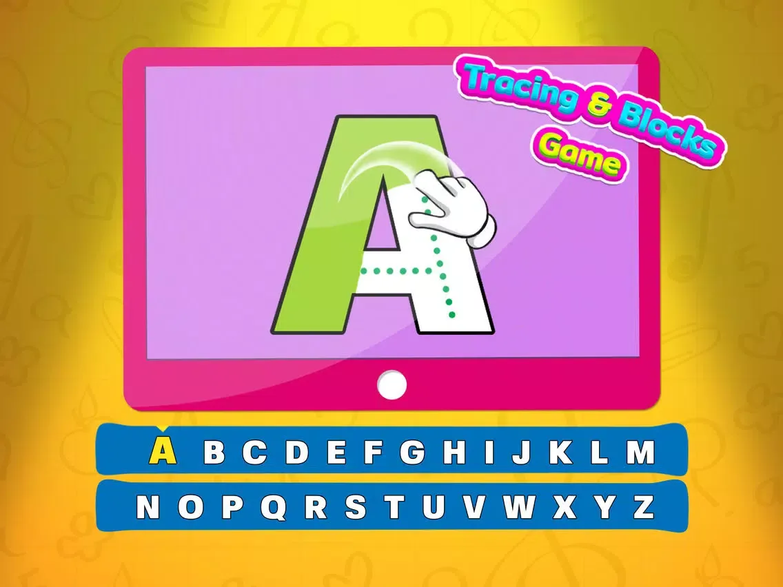 تصاویر ABC Tracing Preschool Learning iPad 