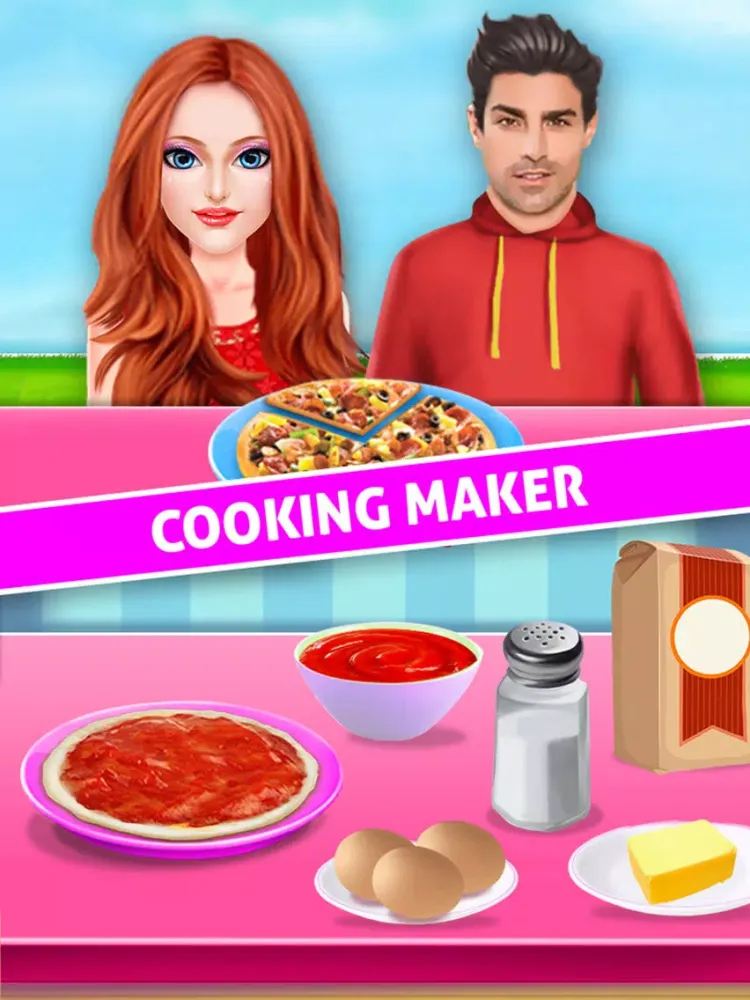 Capturas de pantalla de High School Love Story Games iPad 