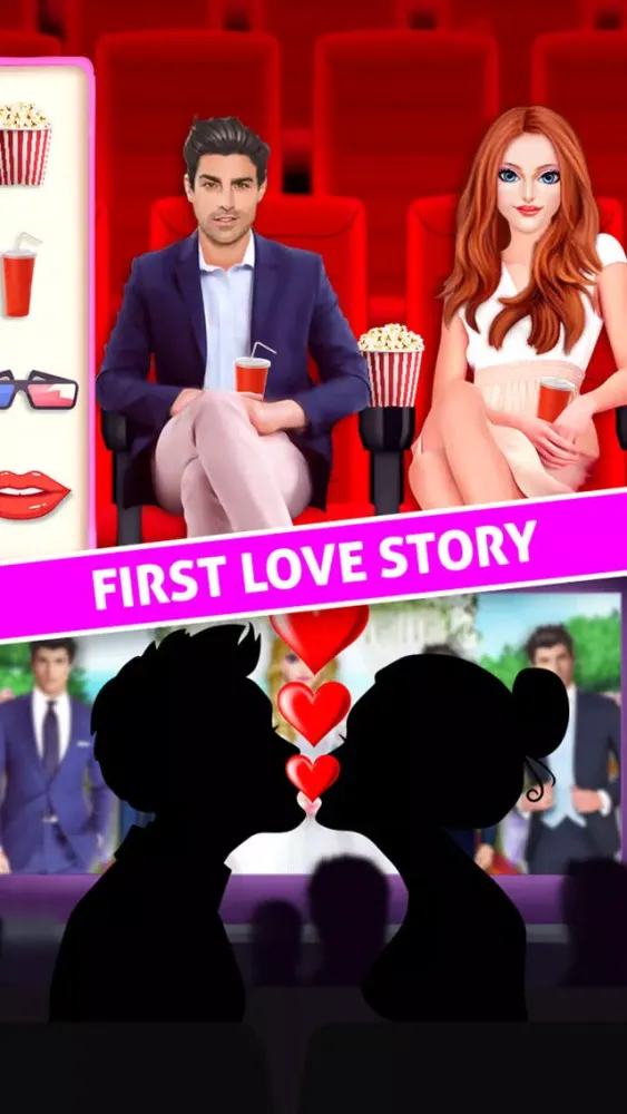 Capturas de pantalla de High School Love Story Games