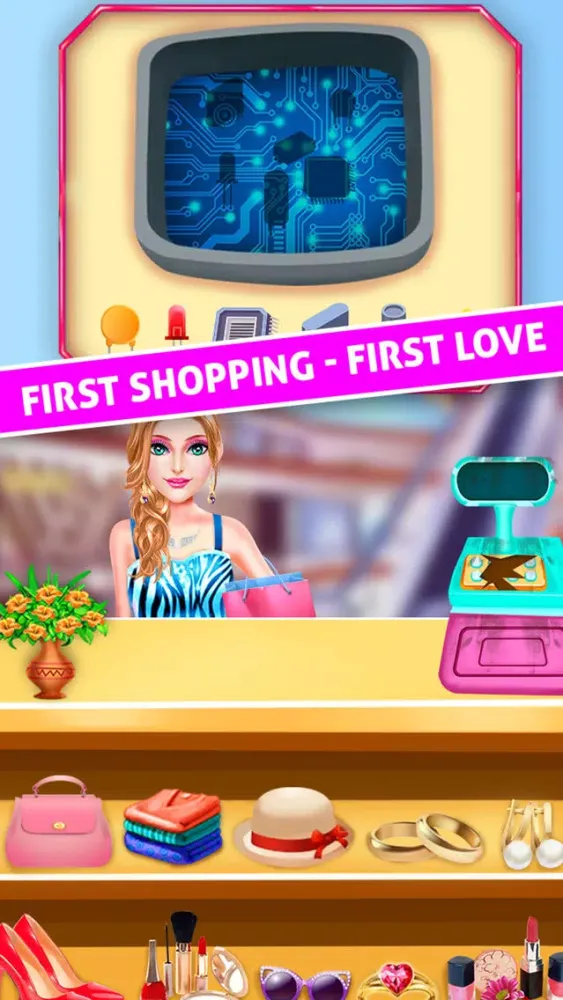 Capturas de pantalla de High School Love Story Games