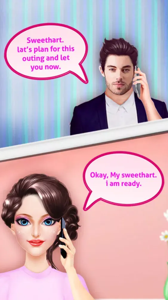 Capturas de pantalla de High School Love Story Games