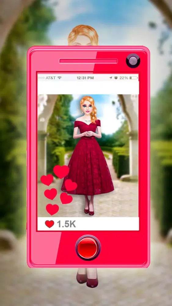 Capturas de pantalla de High School Love Story Games