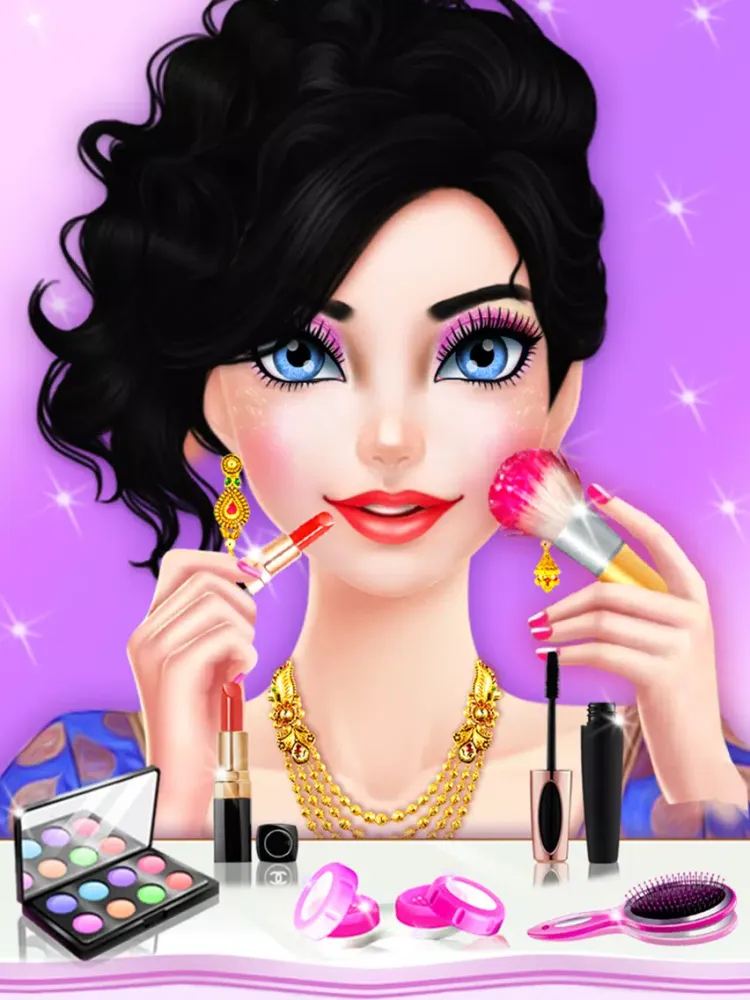 Capturas de pantalla de Indian Fashion Cover Girl iPad 