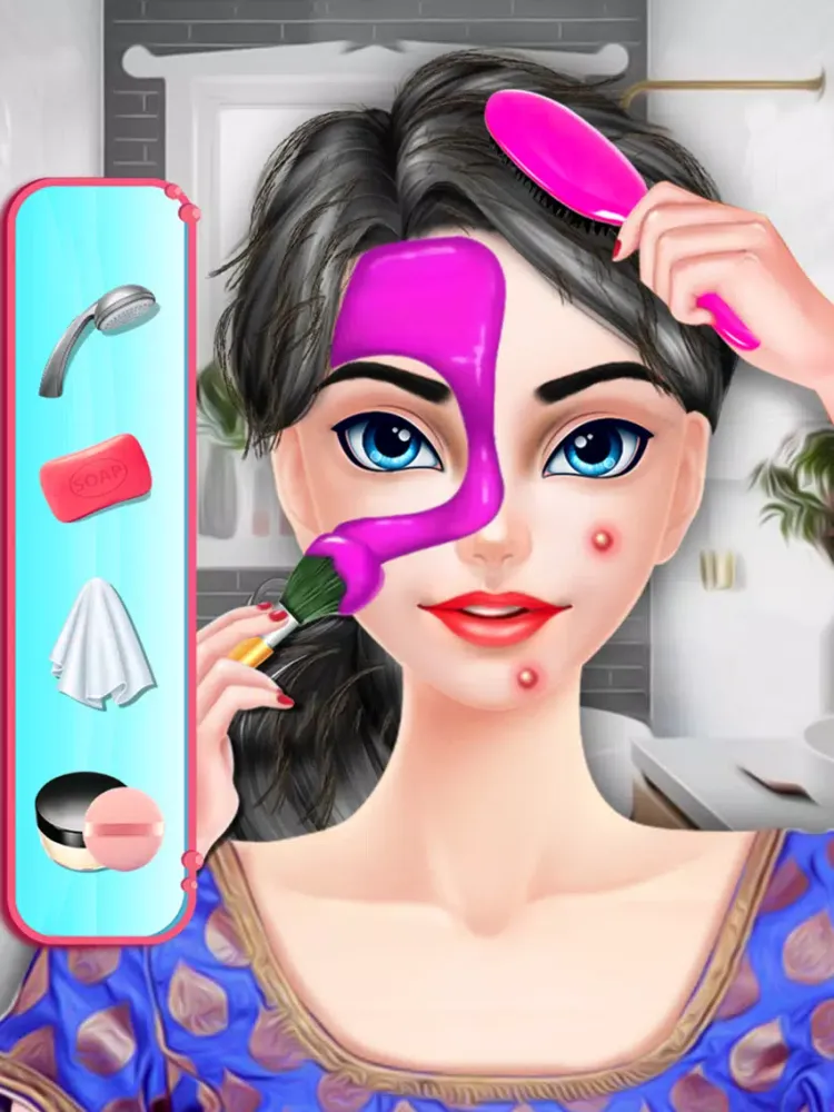 Capturas de pantalla de Indian Fashion Cover Girl iPad 