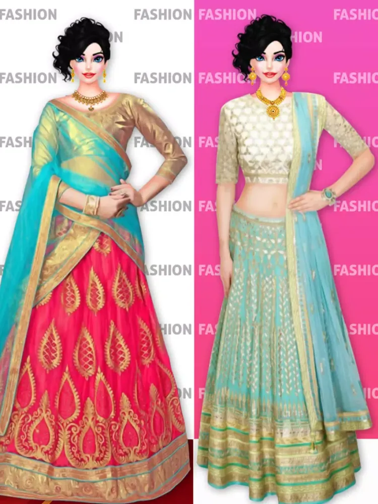 Capturas de pantalla de Indian Fashion Cover Girl iPad 