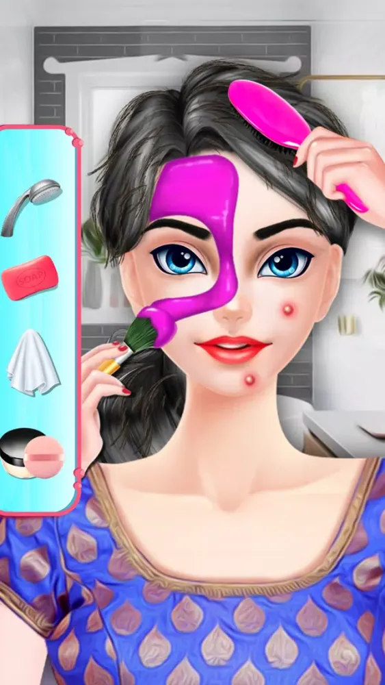 Capturas de pantalla de Indian Fashion Cover Girl