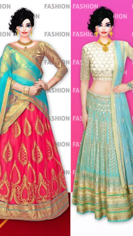 Capturas de pantalla de Indian Fashion Cover Girl