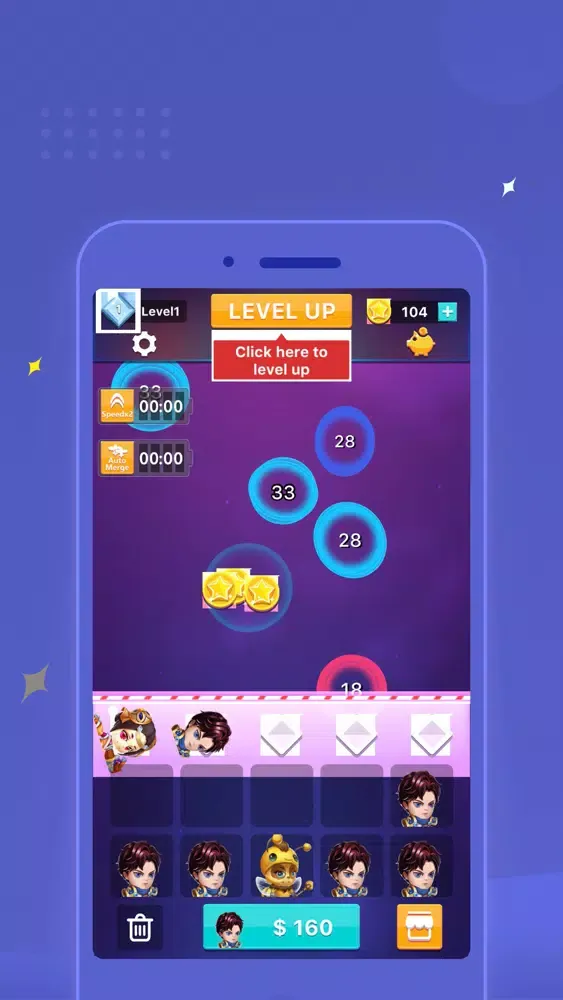 Zrzuty ekranu idle merge heroes: fighting