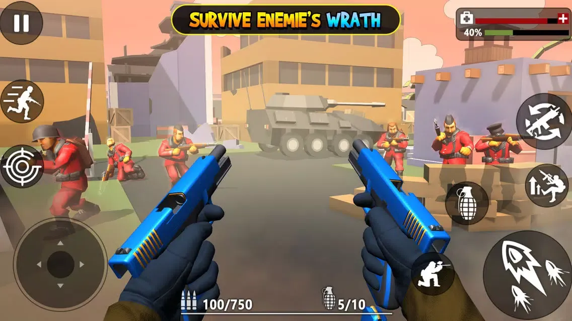 Toon Royale Gun Battle स्क्रीनशॉट