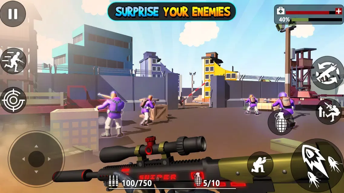 Toon Royale Gun Battle स्क्रीनशॉट