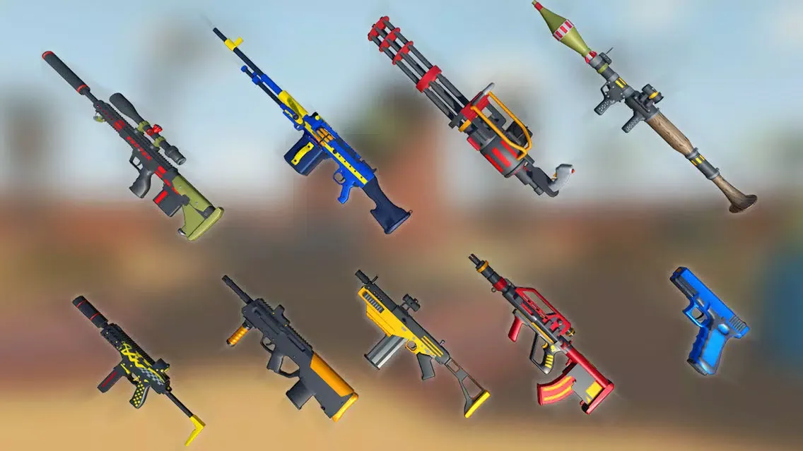 Toon Royale Gun Battle स्क्रीनशॉट