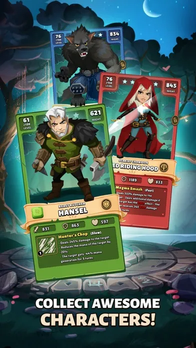 Fable Wars: Puzzle RPG سکرین شاٹس