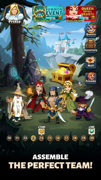 Fable Wars: Puzzle RPG سکرین شاٹس