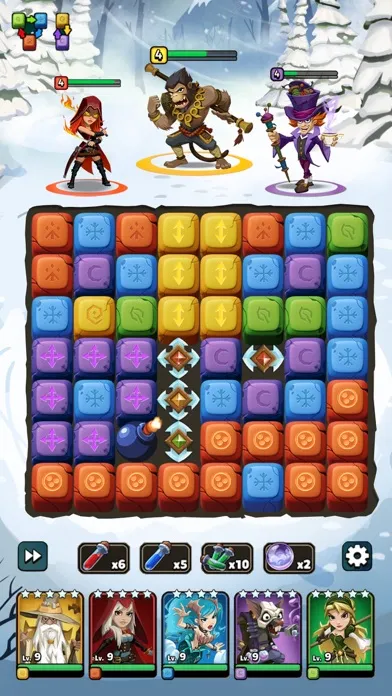Fable Wars: Puzzle RPG سکرین شاٹس