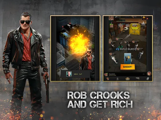 Tangkapan skrin Mafia Rivals: Grand Wars iPad 